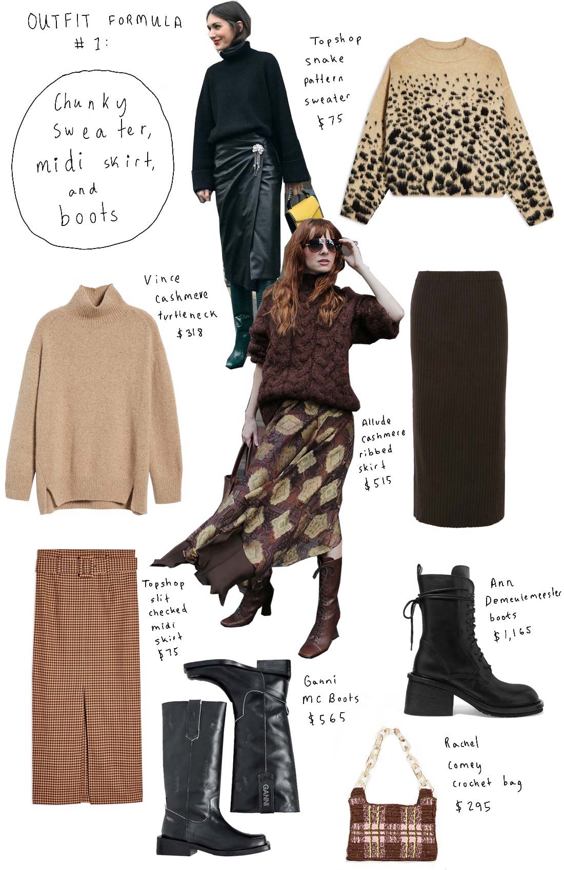 4 Fall Outfit Formulas, Sea of Shoes