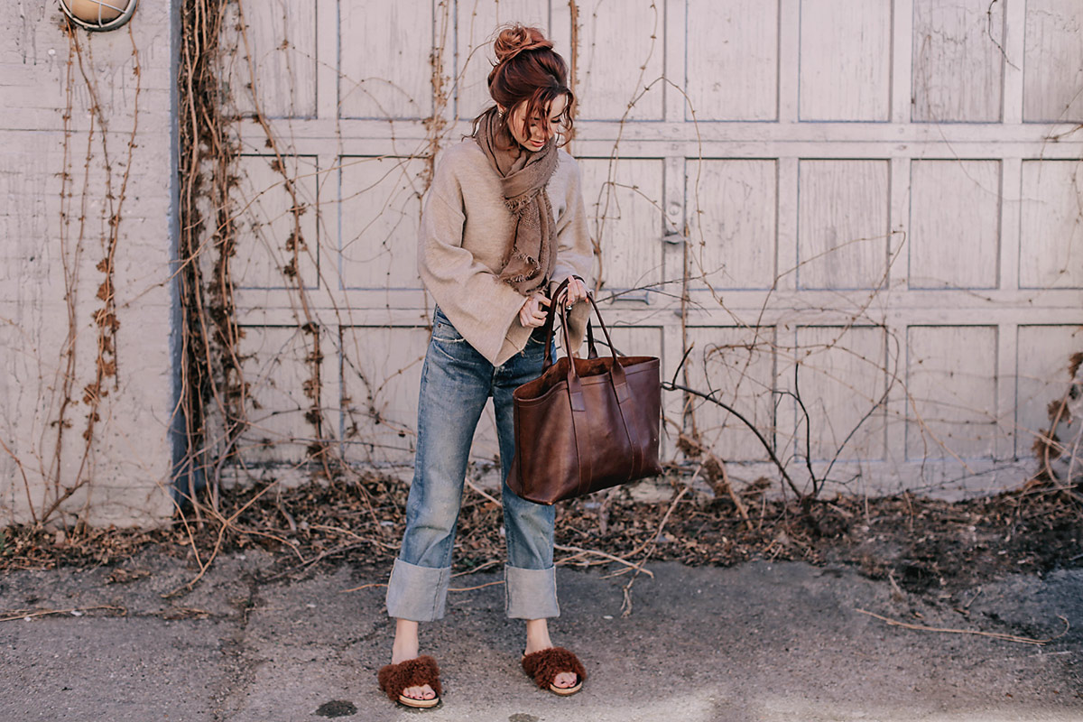 Street on sale style slippers