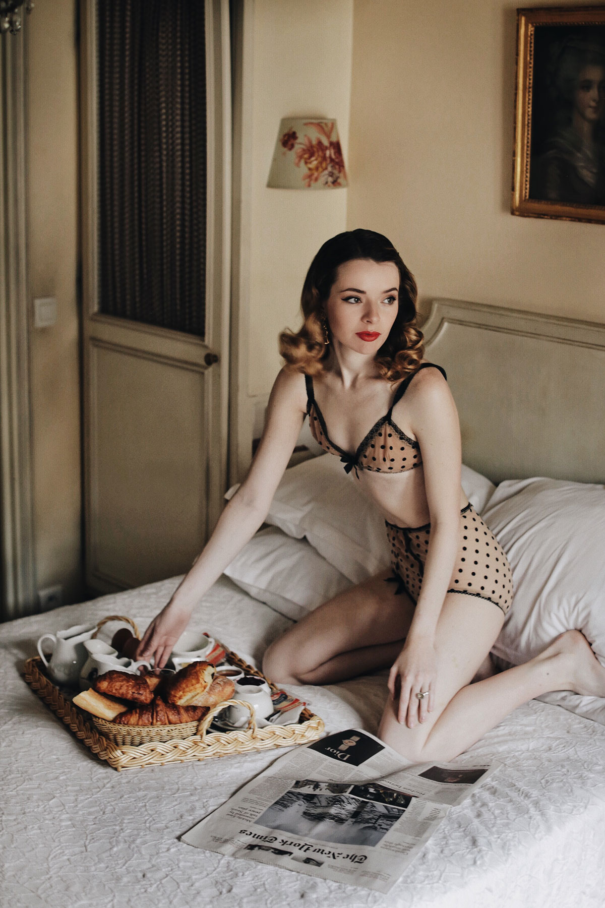 Lingerie Review: Fifi Chachnil Retro Sheer Bra