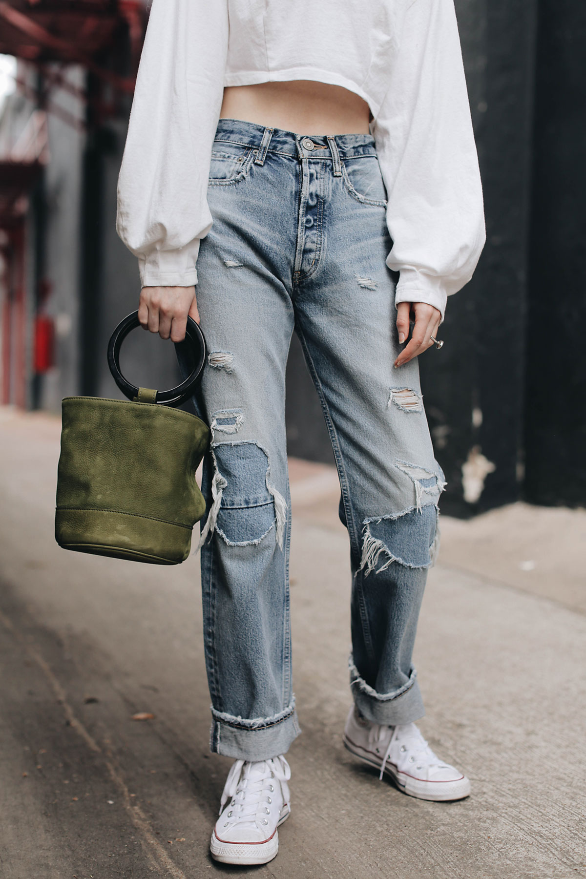 8 Weekend Denim Ideas + a Word on the Perfect Jeans - Sea of Shoes