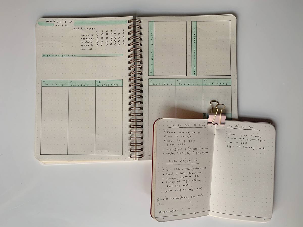 How to Use A Bullet Journal With Your Simplified Planner To Create