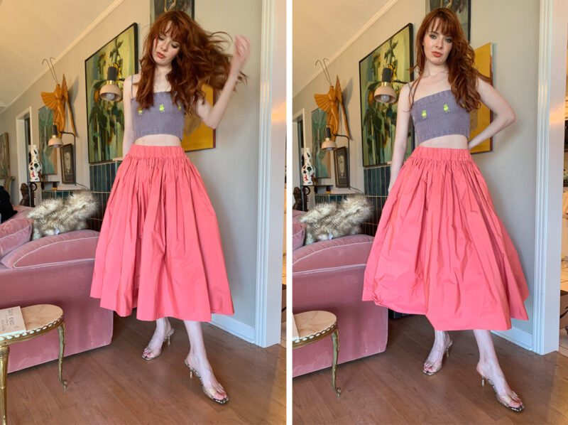 Problem: My petticoat doesn't fit under every skirt I own. Solution: make  more skirts specifically to fit the petticoat ✓ : r/oldhagfashion